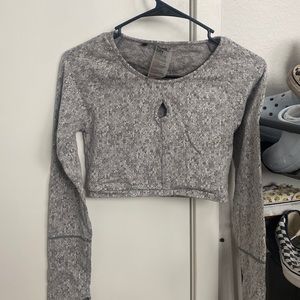 Gymshark long sleeve crop top